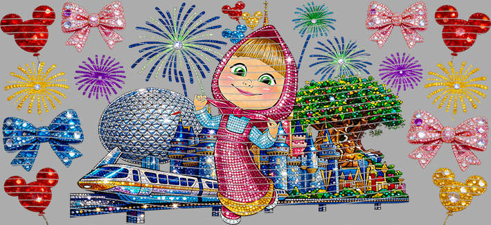 16oz Disney style-D-3562